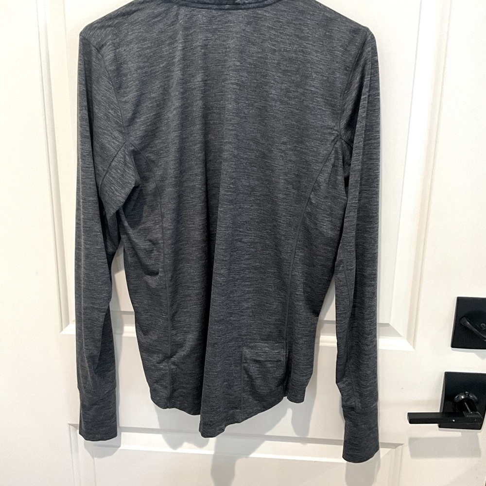 Brooks Run Happy 1/4 Zip Women's Large Pull Over Long Sleeve Thumb Hole Pocket - Picture 3 of 5